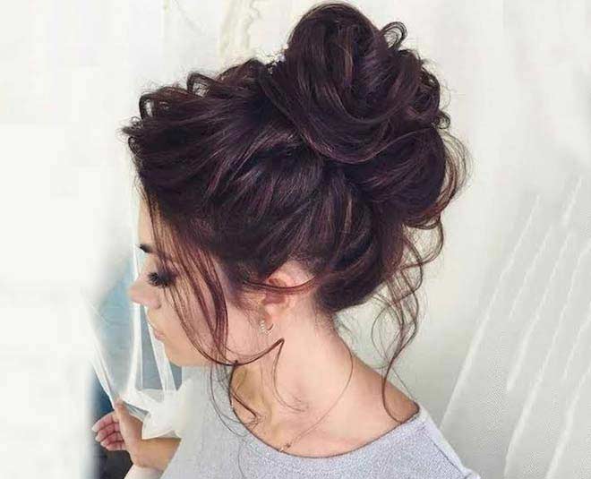 double bun hairstyle in hindi