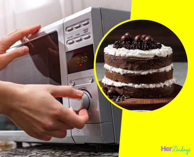 How to Bake Eggless Cake In Microwave | how to bake eggless cake in  microwave | HerZindagi