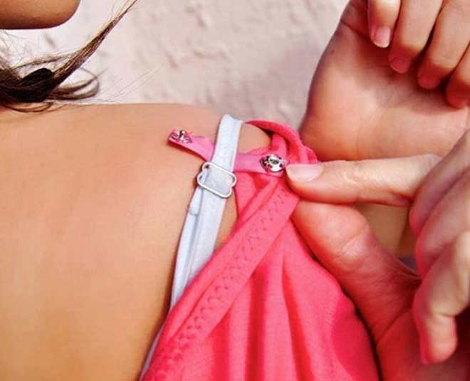 Easy hack to keep bra straps from slipping off your shoulders