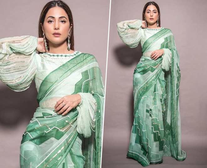 high neck blouse design you can style with saree inside 