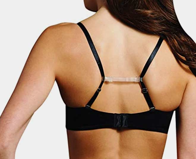 Invisible Bra Buckle Clips Holder Hide Bra Strap Invisible for Sleeveless  Dress Blouse Non-slip Buckle Underwear