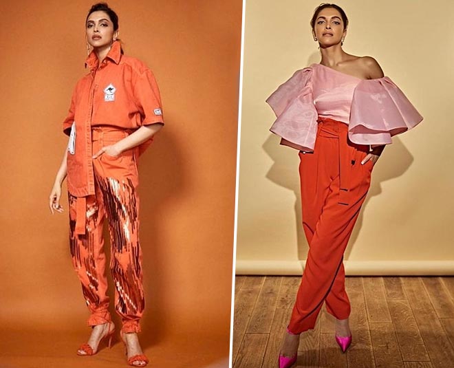 how to use orange pant