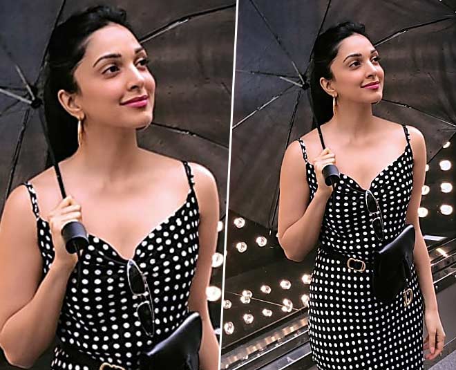 Kiara Advani oozes glamour in a chic bodycon dress | Times of India