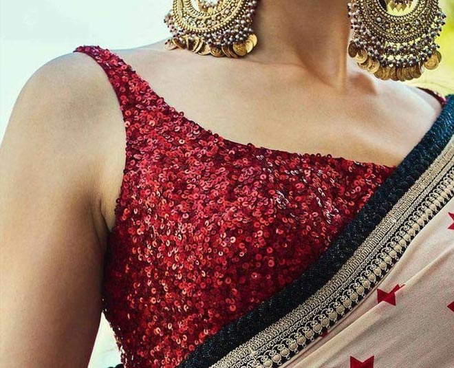 know how you can pair crop top with saree Inside 