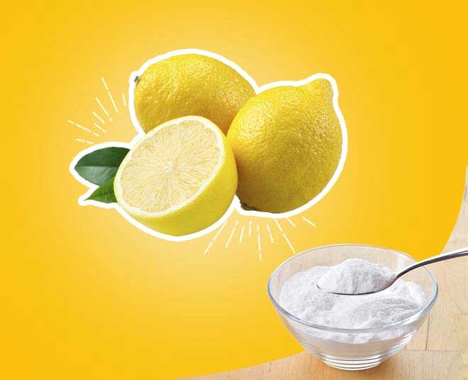 lemon to remove oil stains in kitchen