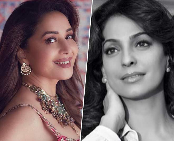 माधुरी दीक्षित और जूही चावला madhuri dixit and juhi chawla