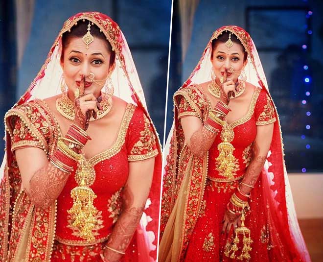 off beat  bridal  look