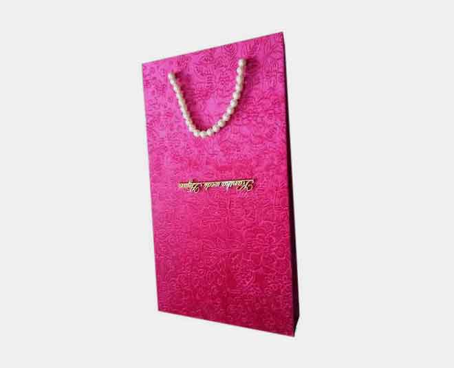 paper bags for wedding card