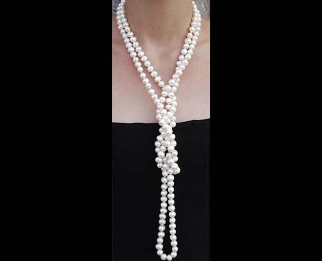 स्टाइल-3 pearl necklace designs