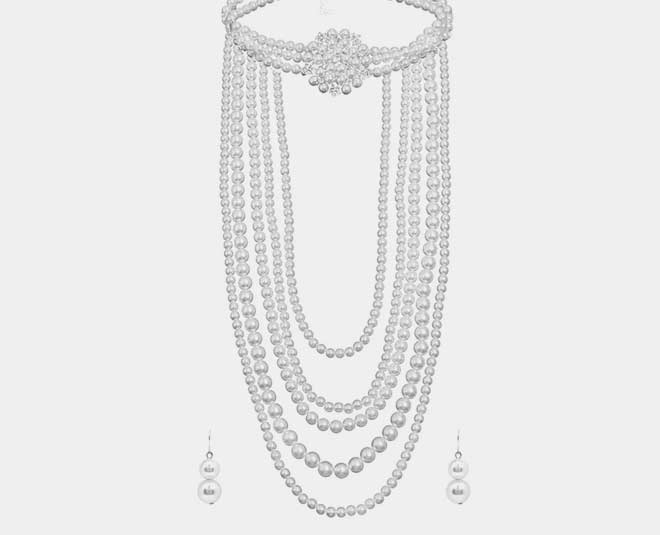 स्टाइल-5 pearl necklace uses