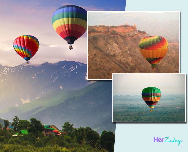 places for hot air balloon rides in india