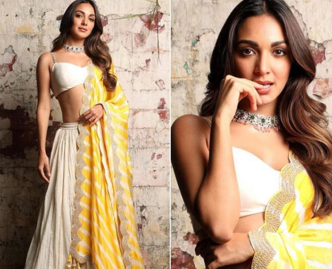 कॉटन लहंगा shershaah actress kiara advani