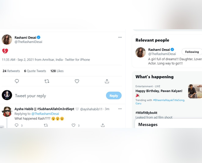 sidharth shukla death  rashami desai