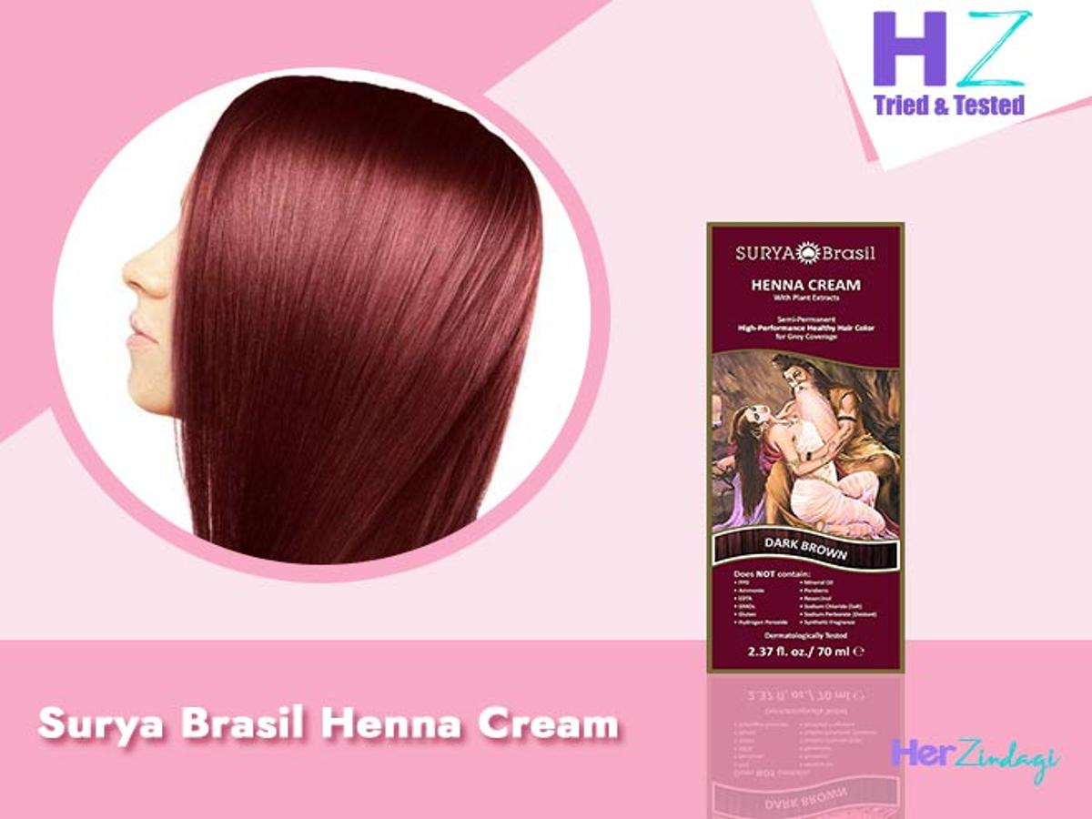 HZ Tried & Tested: Surya Brasil Henna Cream Hair Dye Detailed Review |  HerZindagi