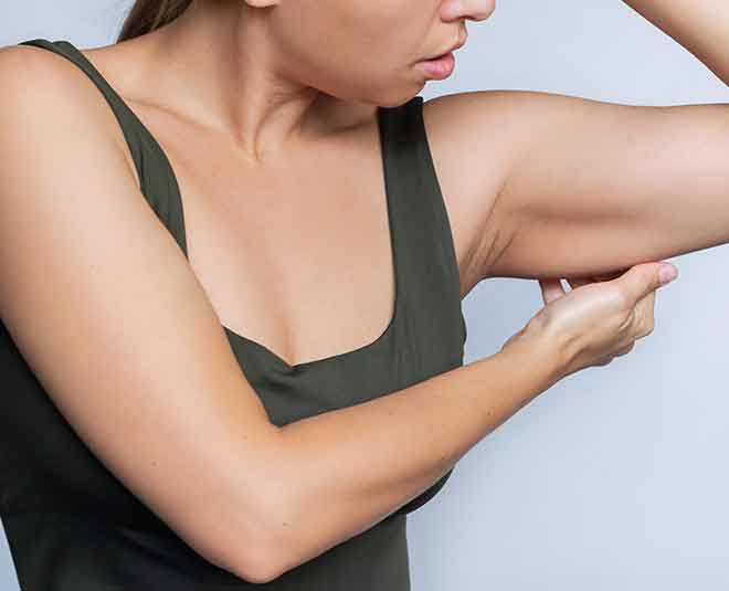 to lose arm fat tips