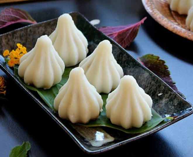 white chocolate modak