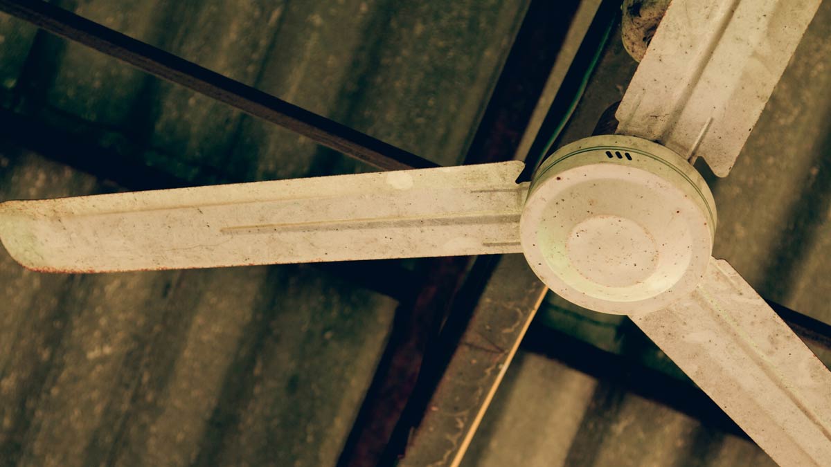 Clean Dirty Ceiling Fan