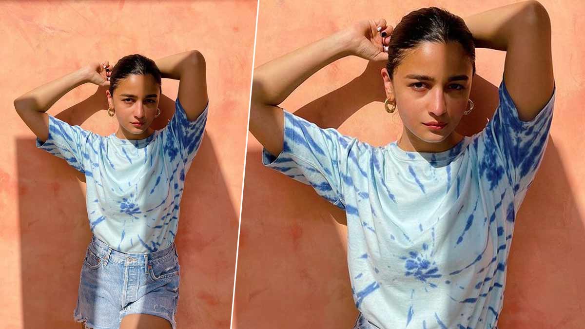 जीन्स टॉप Jeans top look of alia bhatt