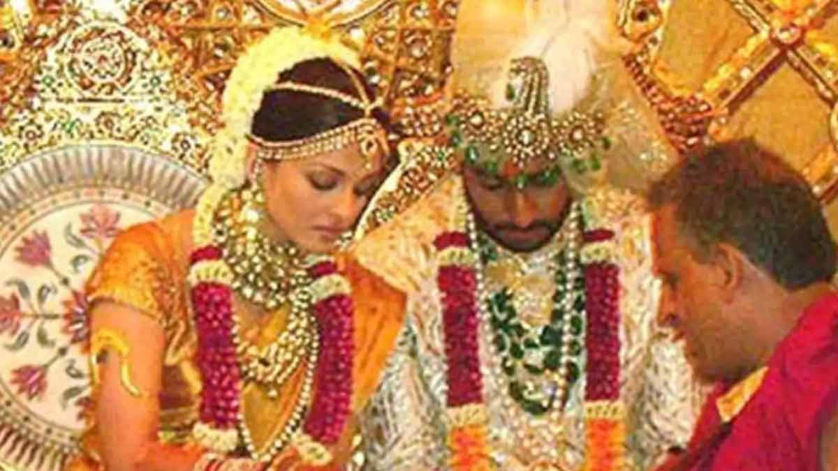 abhishek and aishwarya wedding details
