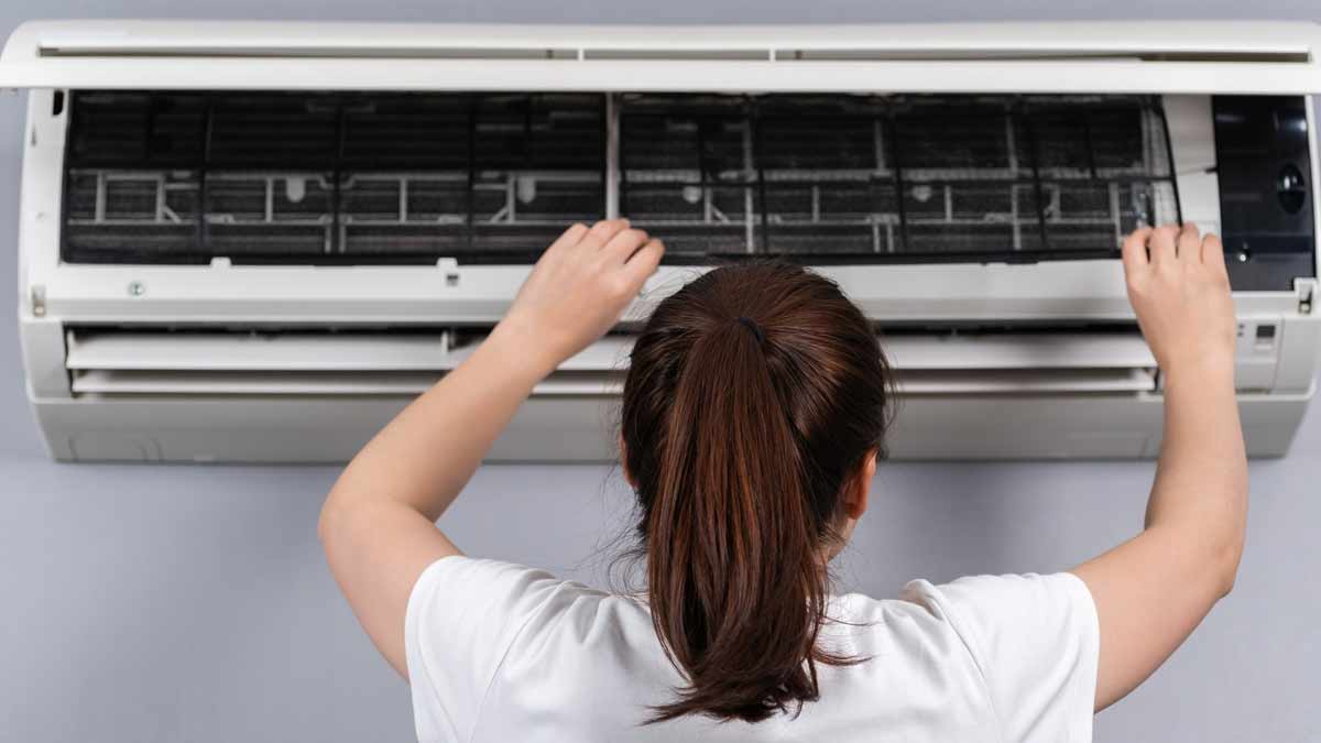 ac filter cleaning