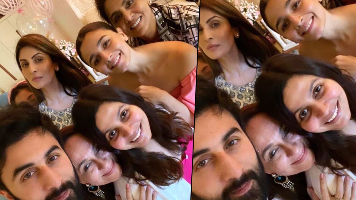 फैमिली टाइम alia and neetu family time