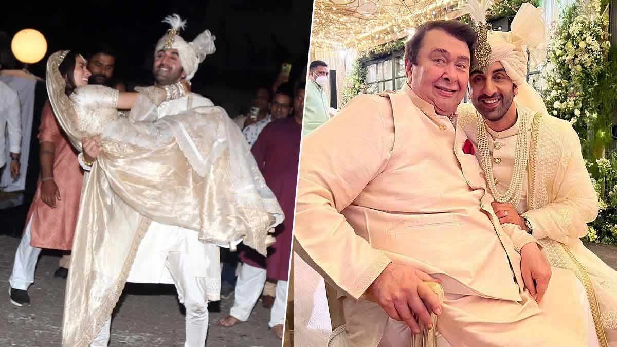 alia and ranbir wedding masti