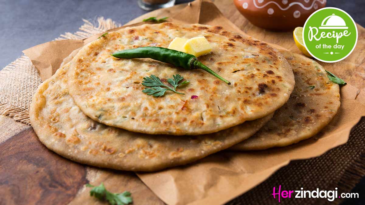 Here’s How You Can Make Aloo Paratha With Thin Liquid-Like Dough ...