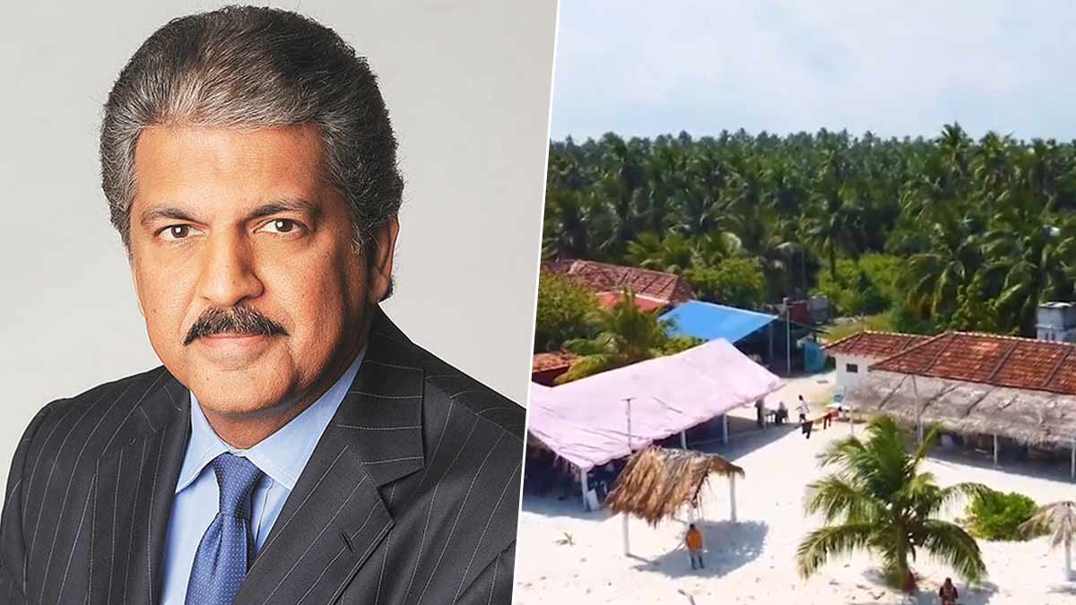 anand mahindra shares video of gorgeous minicoy lakshadweep m