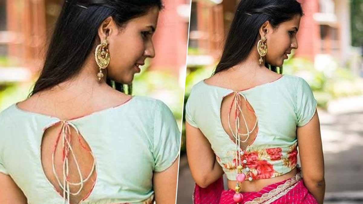 back half sleeves blouse desings