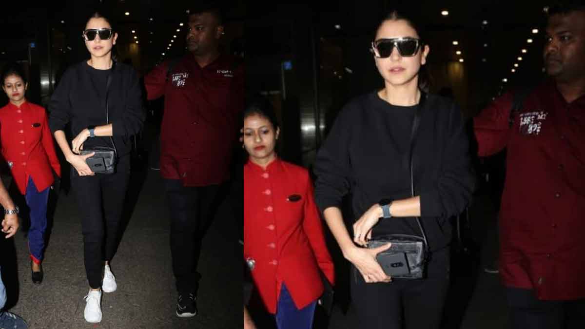 black sweatshirt look