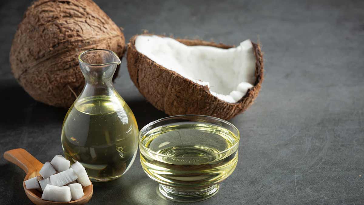 coconut oil diy hair mask