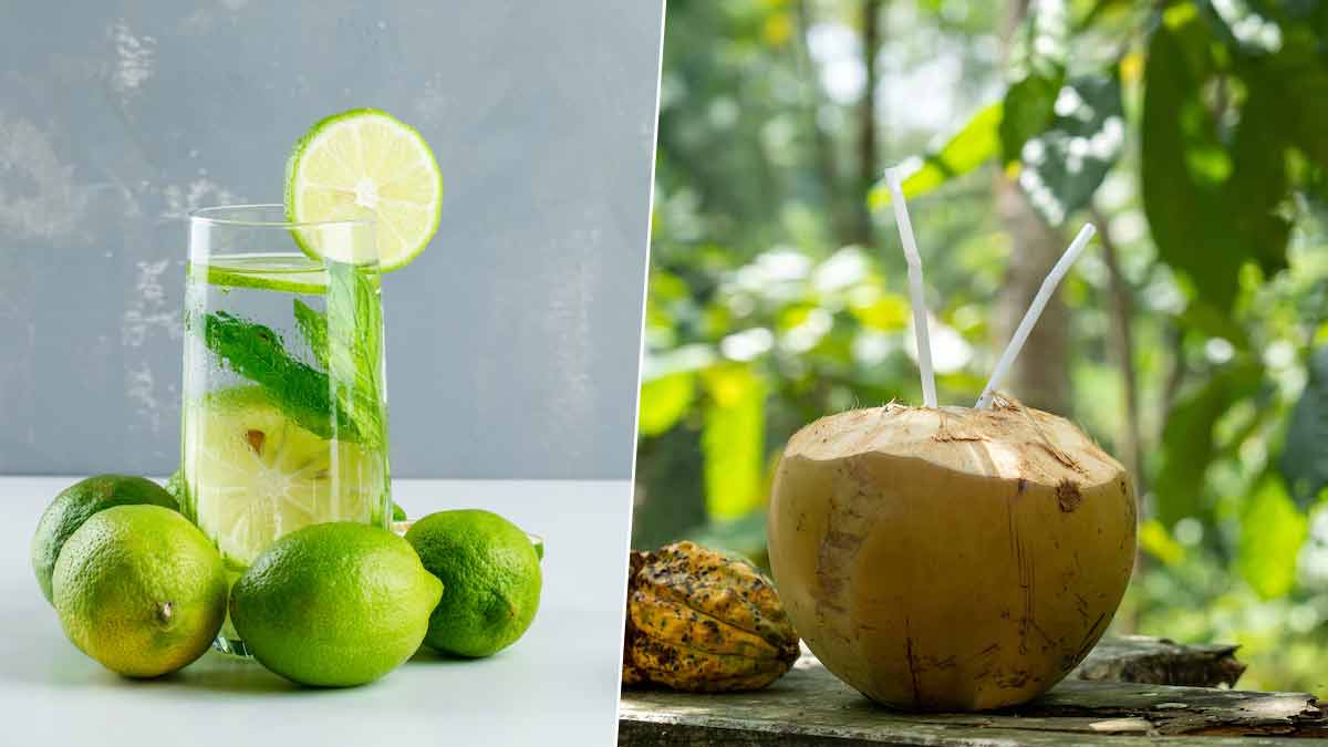 coconut water or lemon water which one is more healthier main