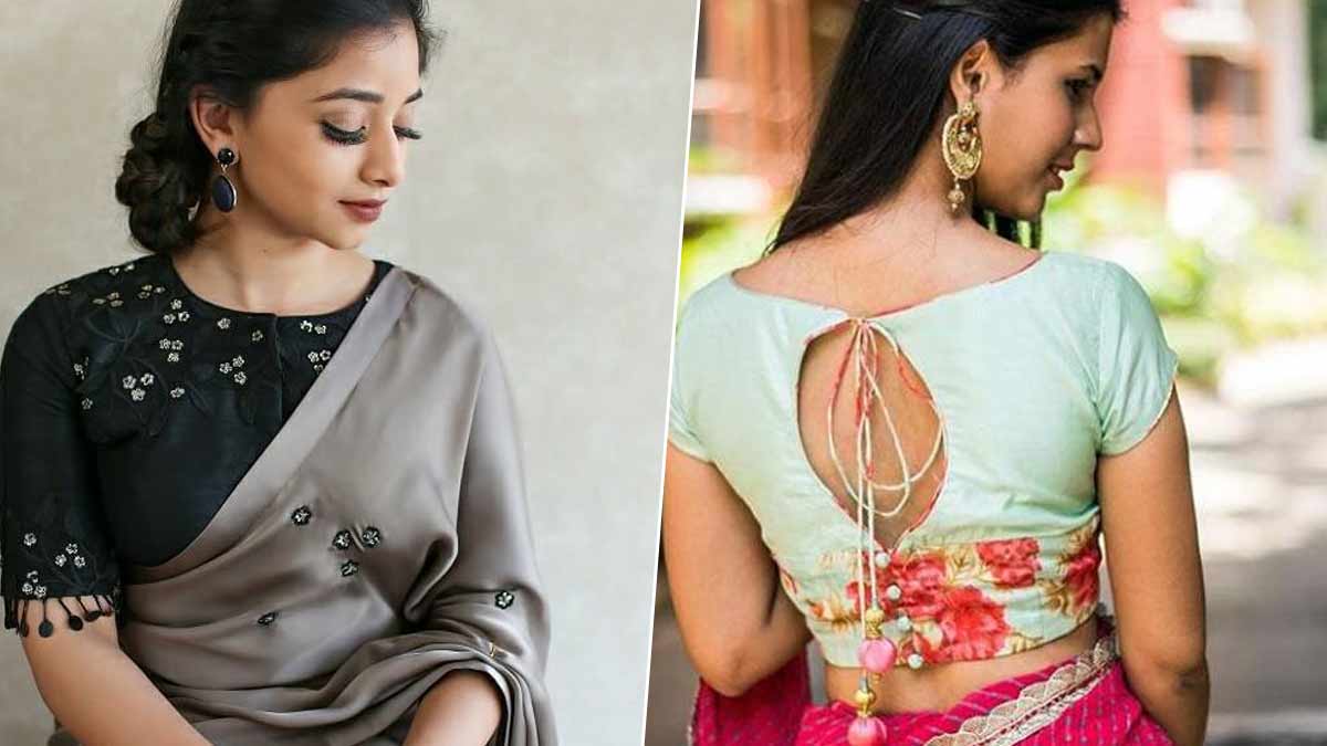 Cotton Blouse Design for Summer in Hindi|कॉटन के ब्लाउज|Cotton Ke Blouse Designs Front and Back | cotton half sleeves blouse design for summer | HerZindagi