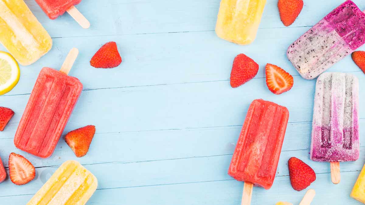 fruit ice cream in hindi