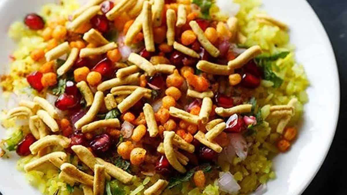 healthy chaat recipe for morning meals