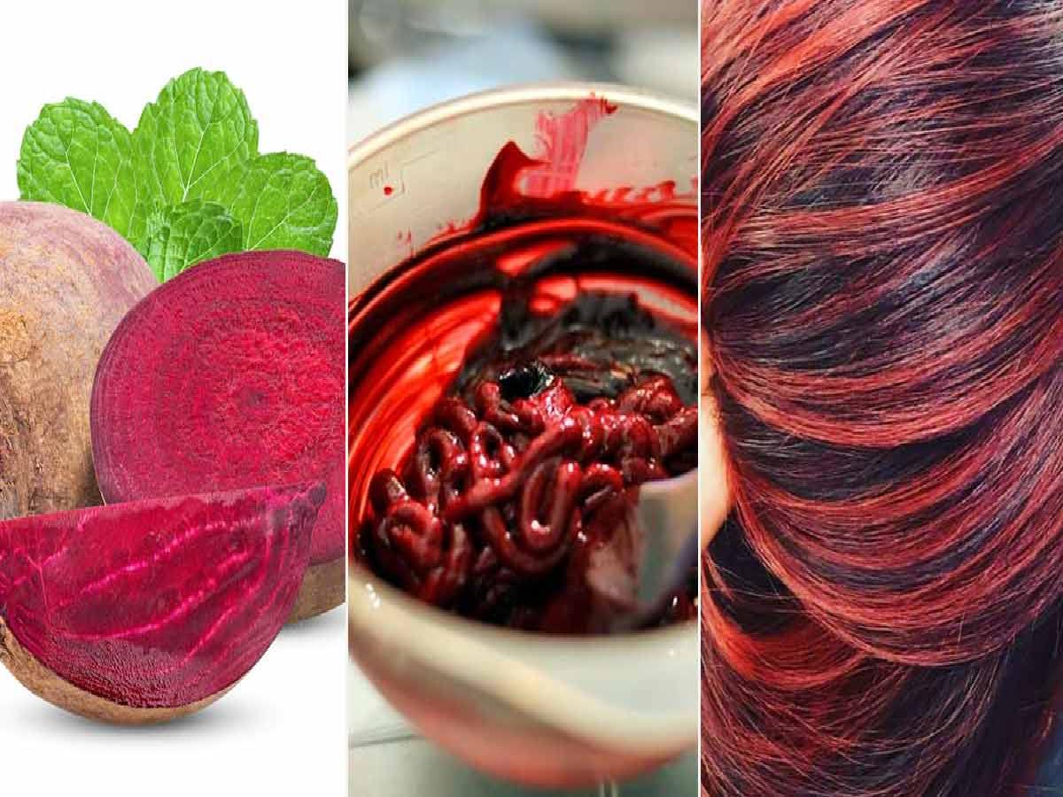How To Make Red Hair Colour|नेचुरल हेयर कलर बनाने का तरीका|Ghar Par Hair  Colour Kaise karen | homemade red hair highlight colour | HerZindagi