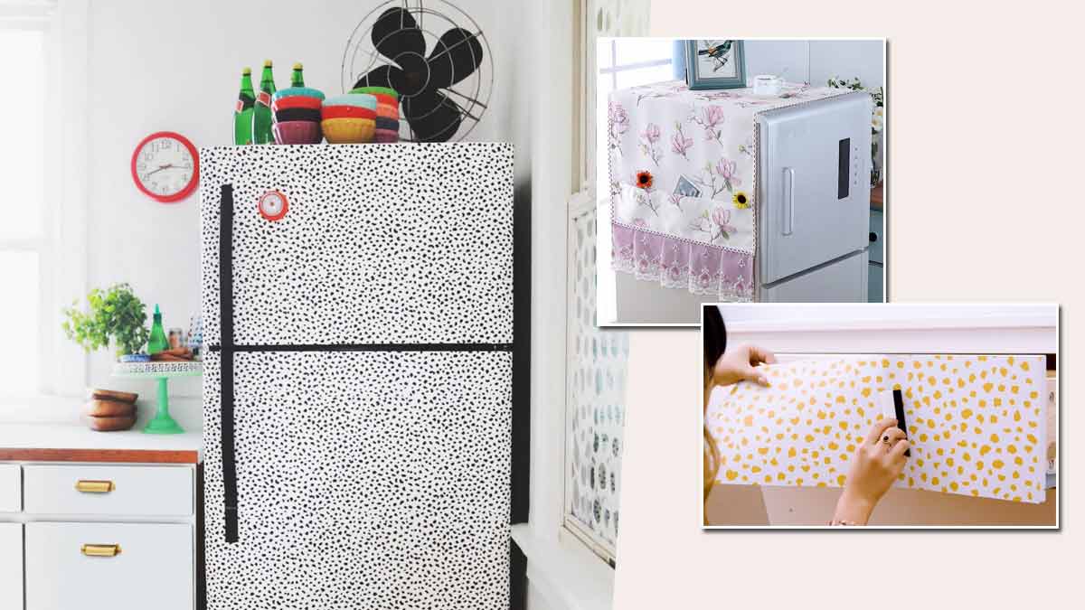 How to Decorate an Old Refrigerator in Hindi|फ्रिज को कैसे सजाएं|Purane ...