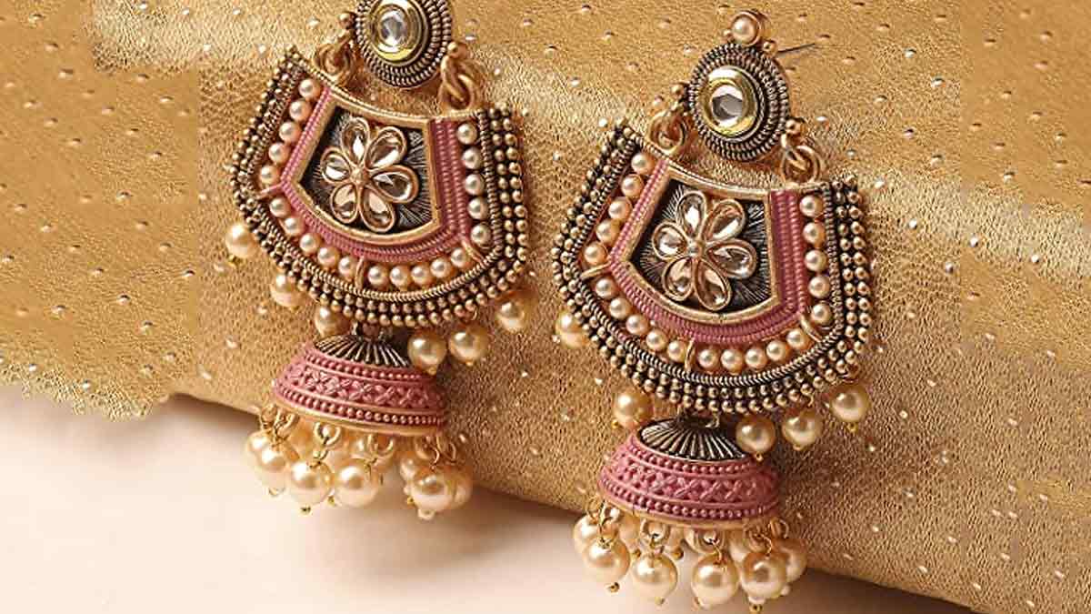 how to style meenakari jewellery