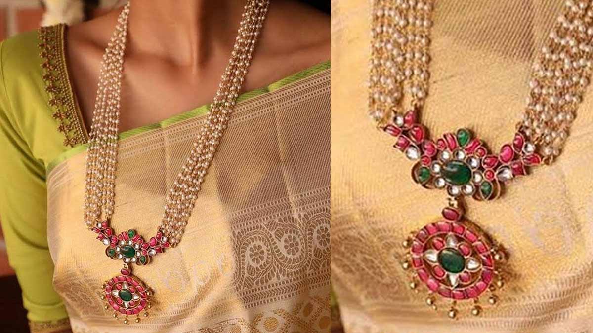 how to wear beaded jewellery