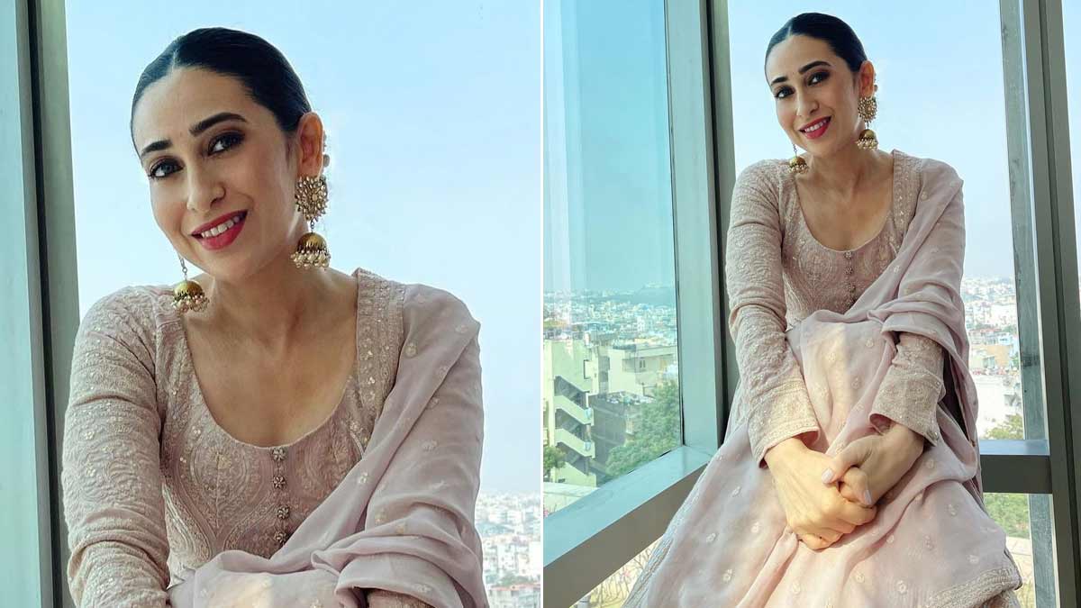 Karishma kapoor clearance anarkali dress