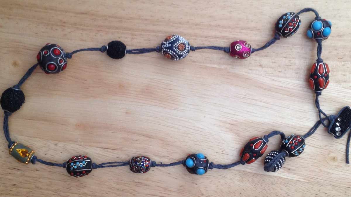 kashmiri bead jewellery