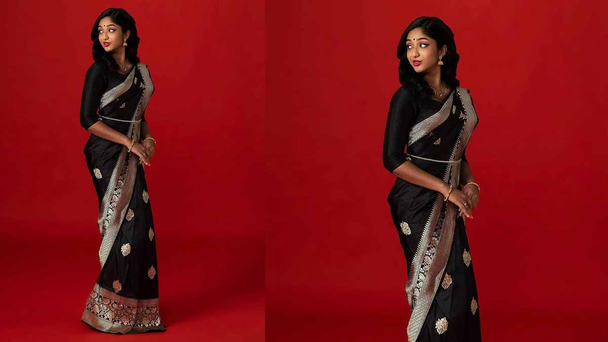 Mughal Collection - Kaki Saree