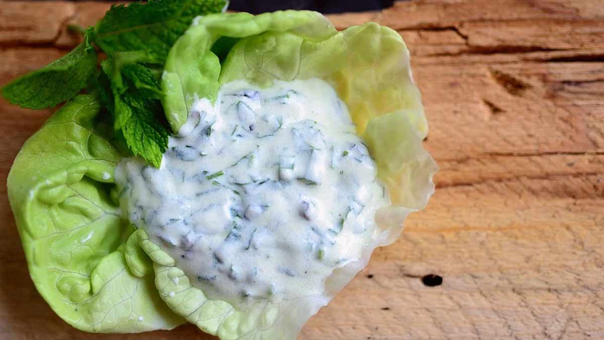 natural ingredients in salad