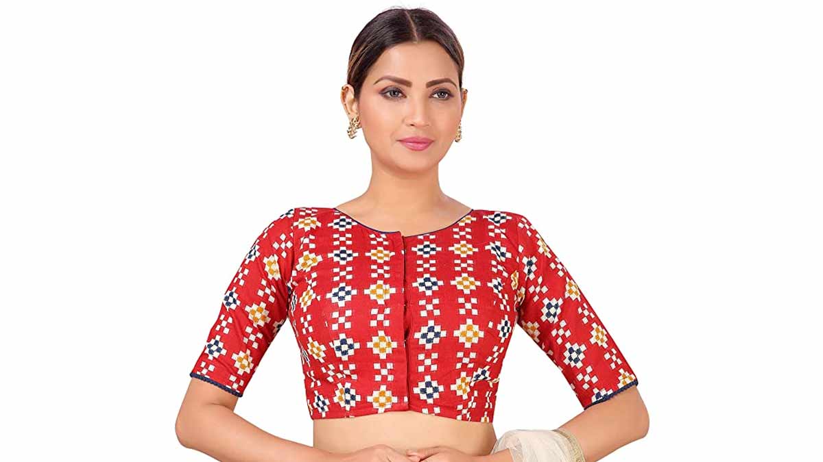 printed blouse desings