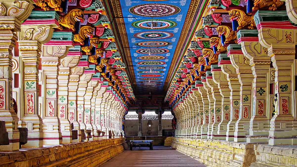ramanathaswamy temple corridor