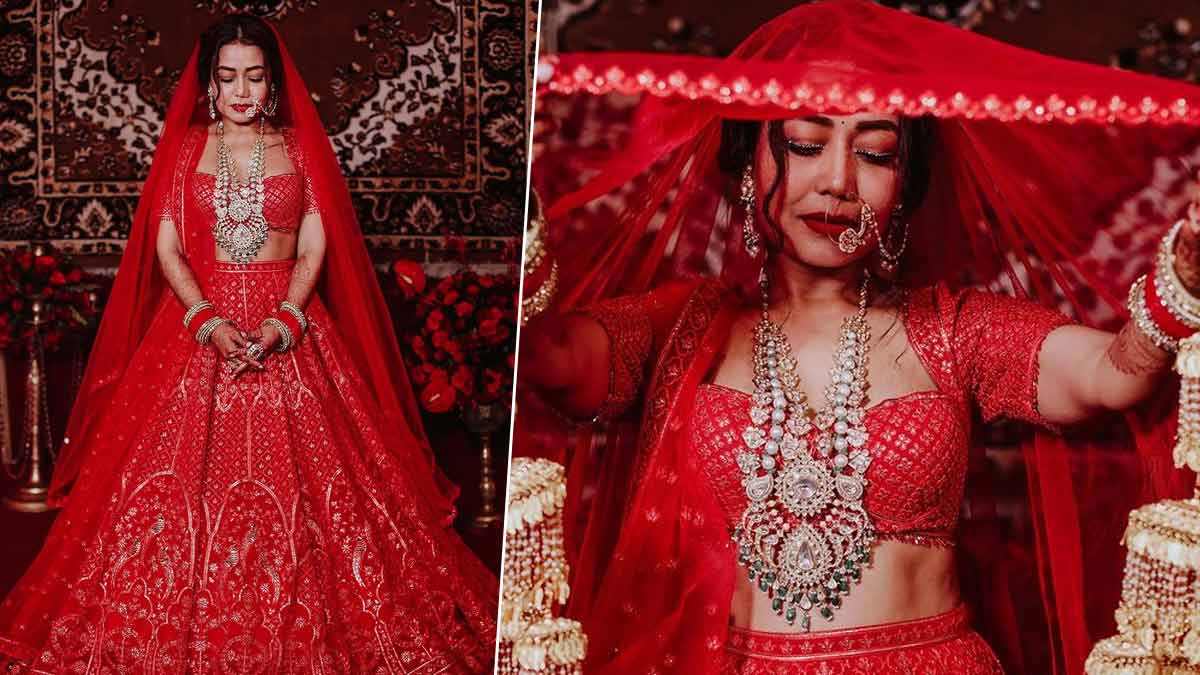 same embroidery how to look tal in bridal lehenga