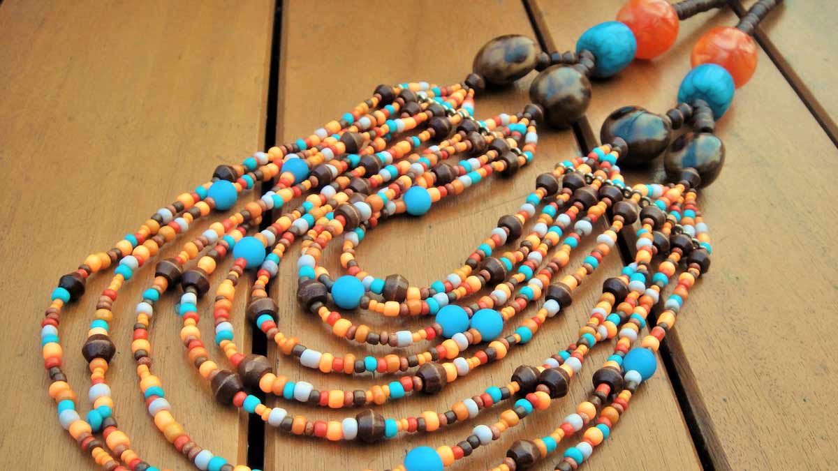 tribal bead jewellery