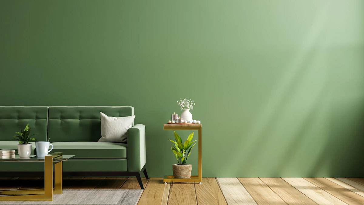 use green colour in the house according to vastu