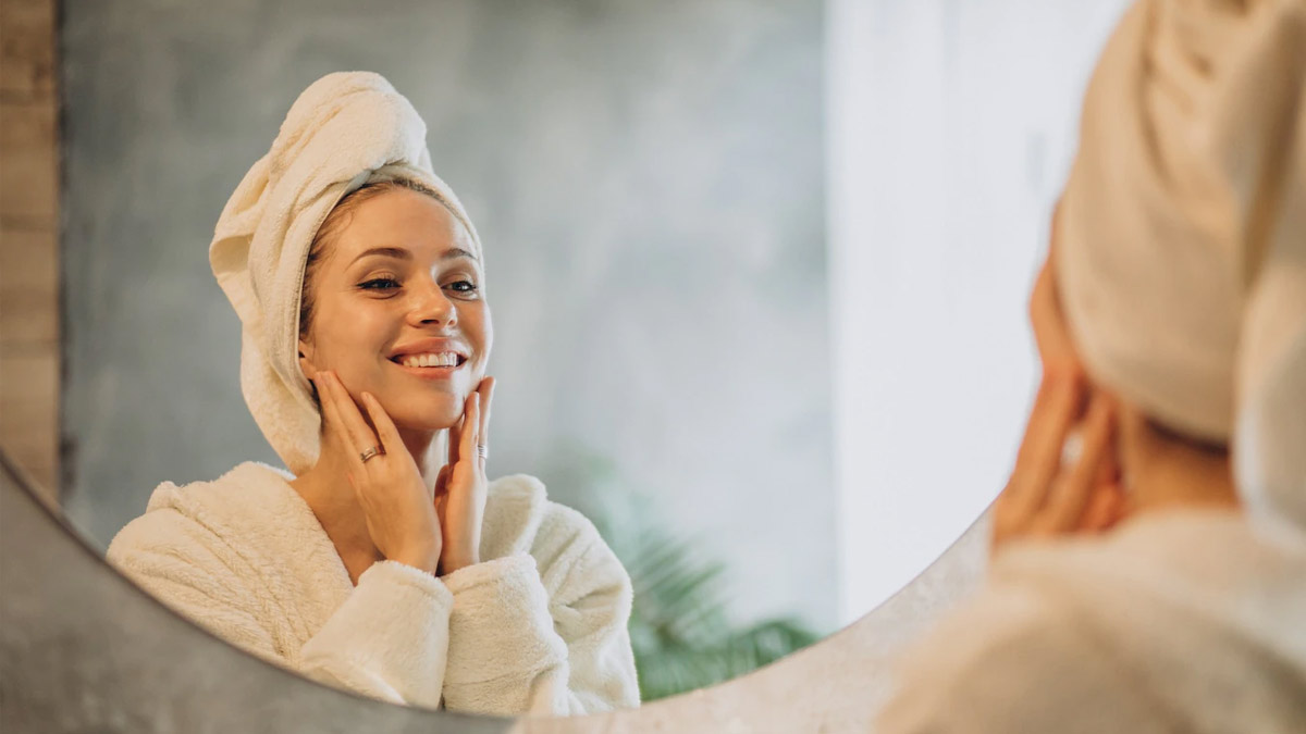 using cleansing balm