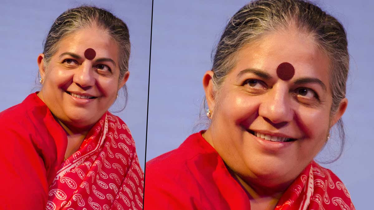 vandana shiva women save environment